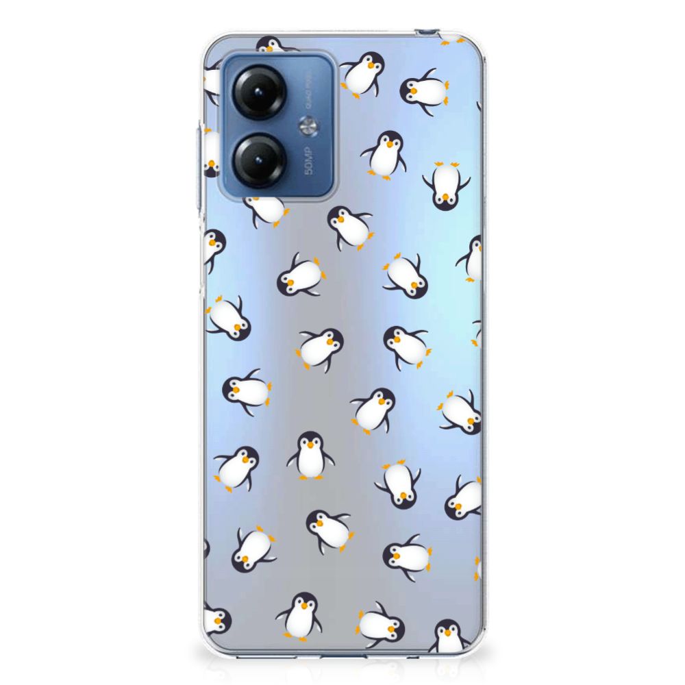 TPU bumper voor Motorola Moto G14 PinguΓ―n