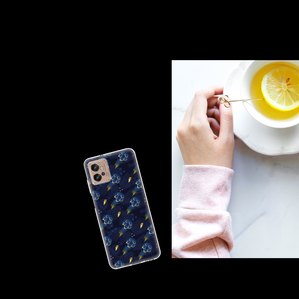 TPU bumper voor Motorola Moto G32 Voetbal