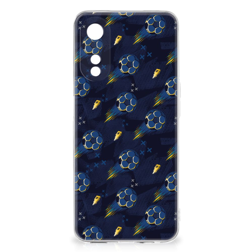 OPPO A78 5G TPU bumper voor OPPO A78 5G | A58 5G Voetbal achterzijde