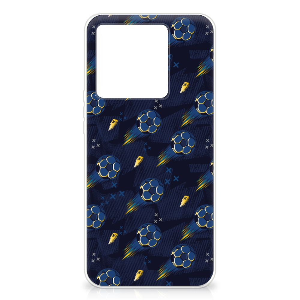 Xiaomi 13T TPU bumper voor Xiaomi 13T Voetbal design voetbal aanzicht