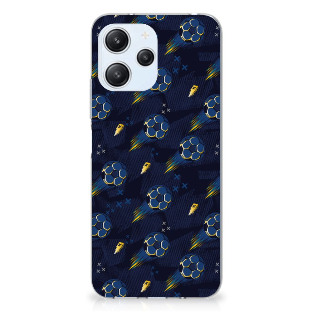 Xiaomi Redmi 12 4G TPU bumper Voetbal achterkant