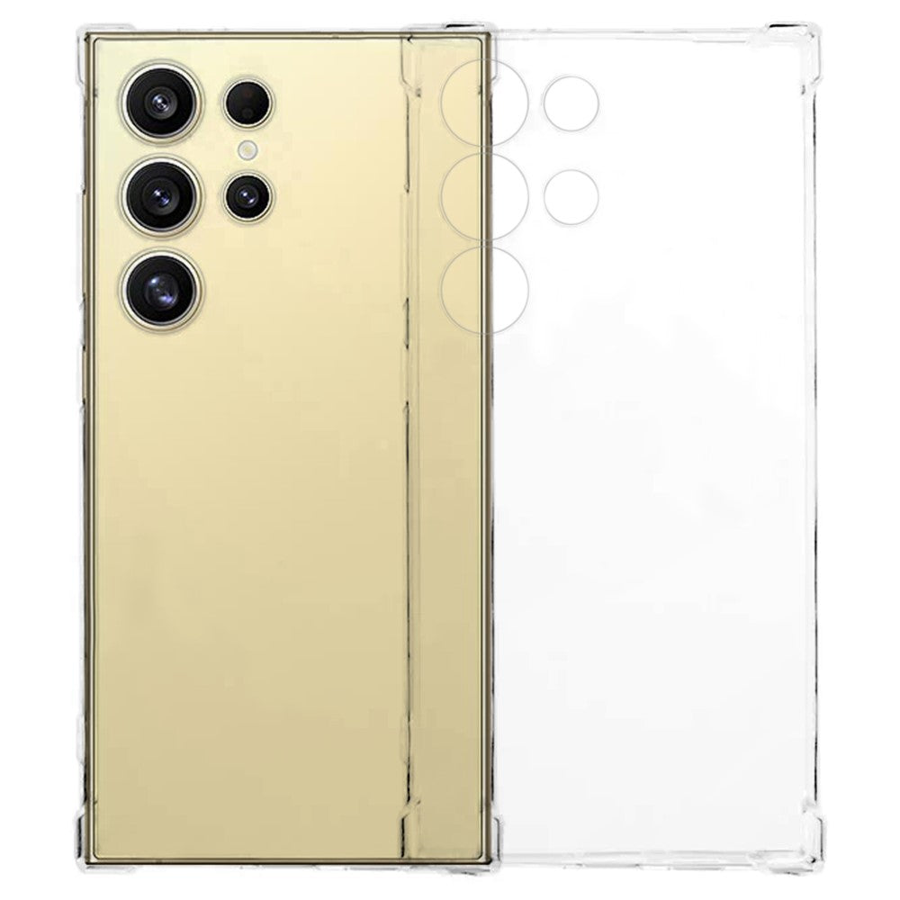 Anti-shock Back Cover Hoesje – Transparant – Samsung Galaxy S25 Ultra