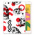 Tablet BackCover Apple iPad 10.2 | iPad 10.2 (2020) | 10.2 (2021) Skull Red