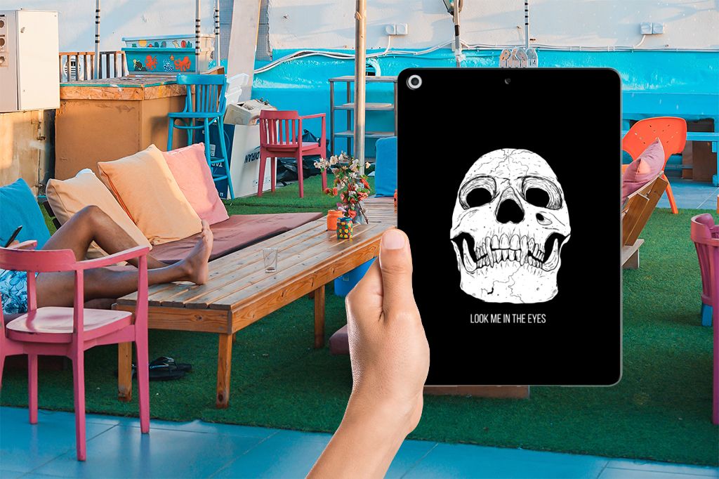 Tablet BackCover Apple iPad 9.7 2018 | 2017 Skull Eyes