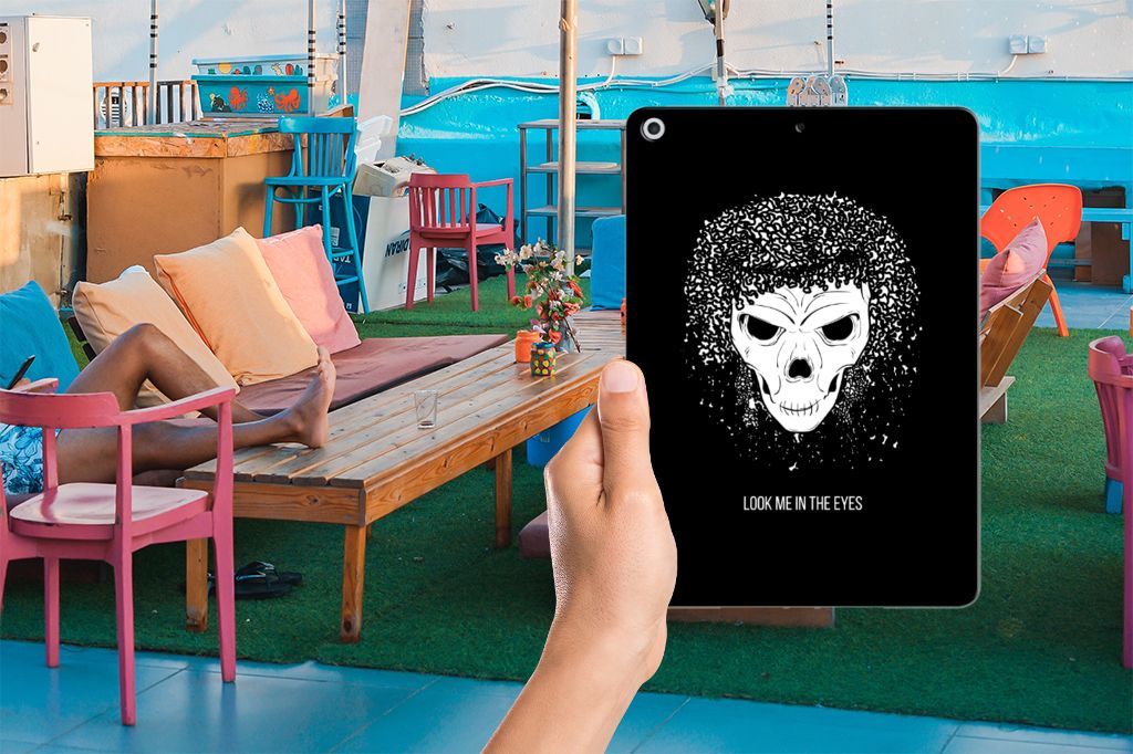 Tablet BackCover Apple iPad 9.7 2018 | 2017 Skull Hair