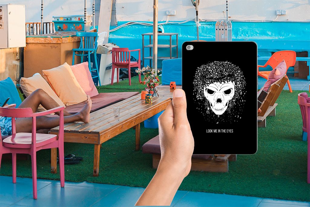 Tablet BackCover Apple iPad Mini 4 | Mini 5 (2019) Skull Hair