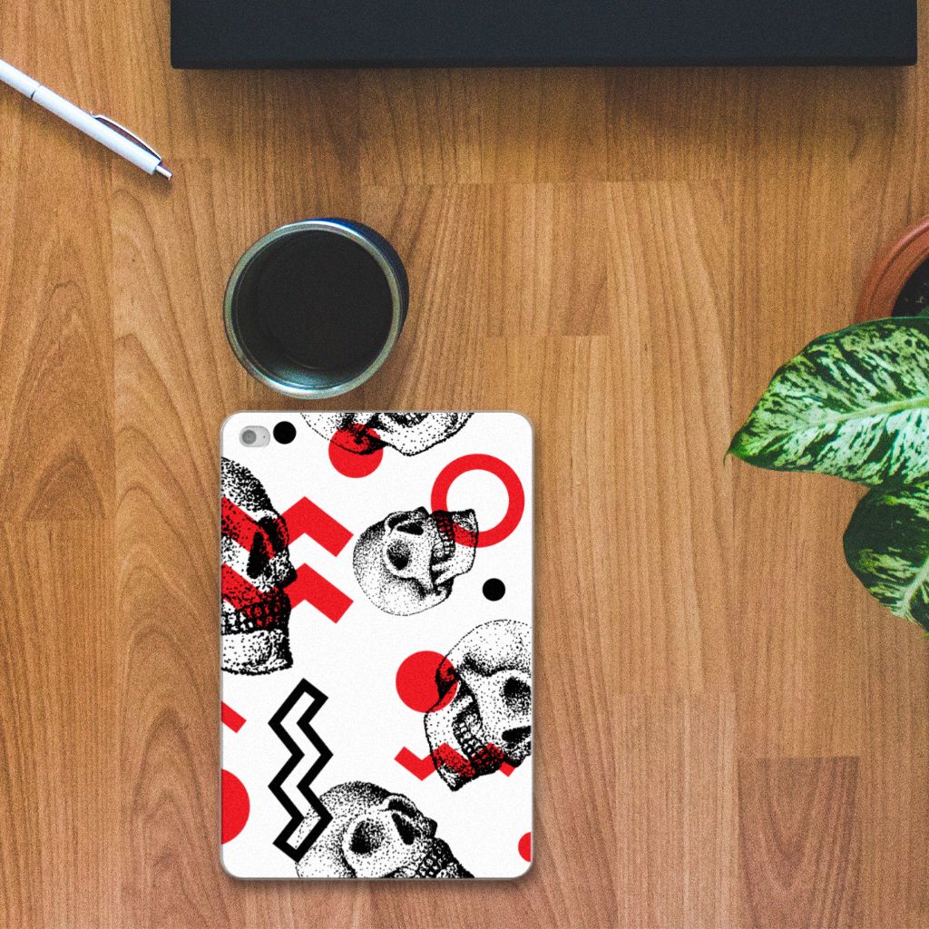 Tablet BackCover Apple iPad Mini 4 | Mini 5 (2019) Skull Red