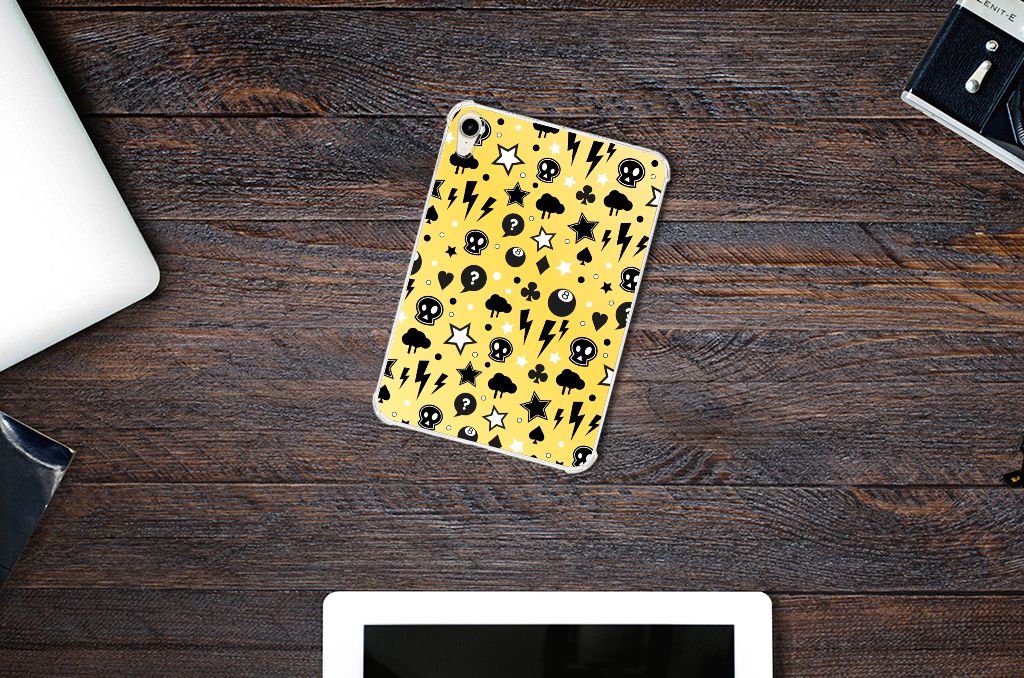 Tablet BackCover Apple iPad mini 6 (2021) Punk Geel - B2C Telecom