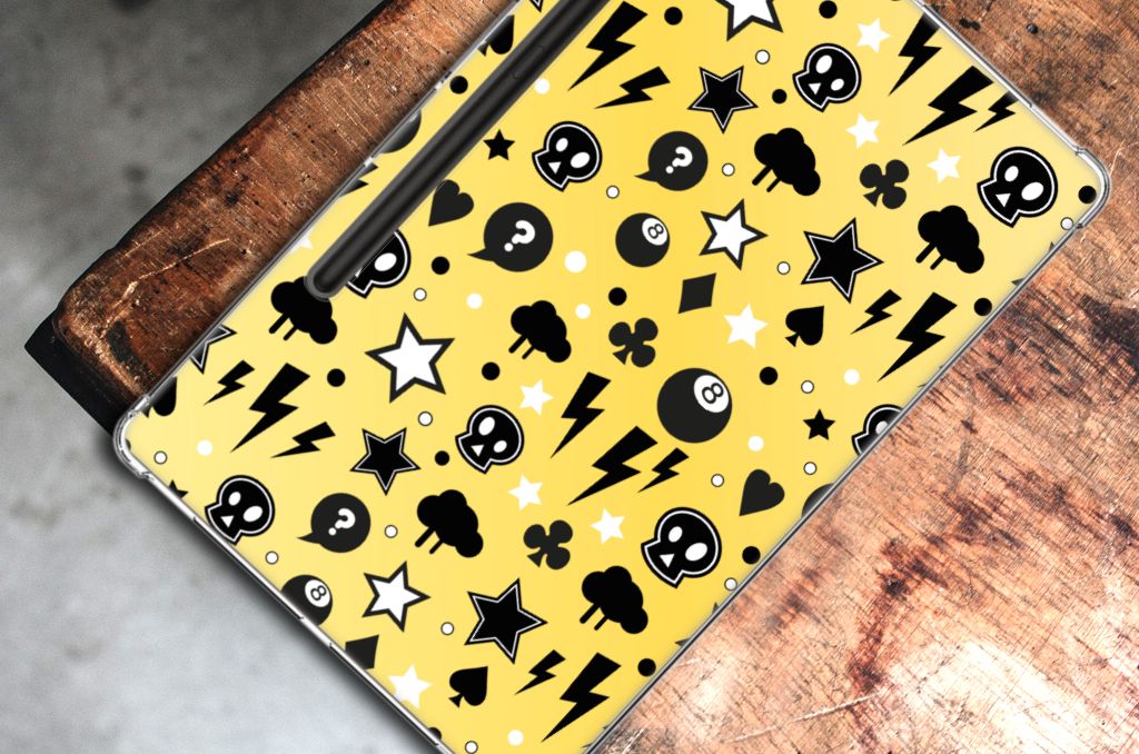 Tablet BackCover Samsung Galaxy Tab S9 Plus Punk Geel
