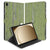 Samsung Galaxy Tab A11 Plus Tablet Book Case Green Wood aanzicht