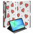 Samsung Galaxy Tab S10 FE Plus Tablet Book Case Hearts vooraanzicht