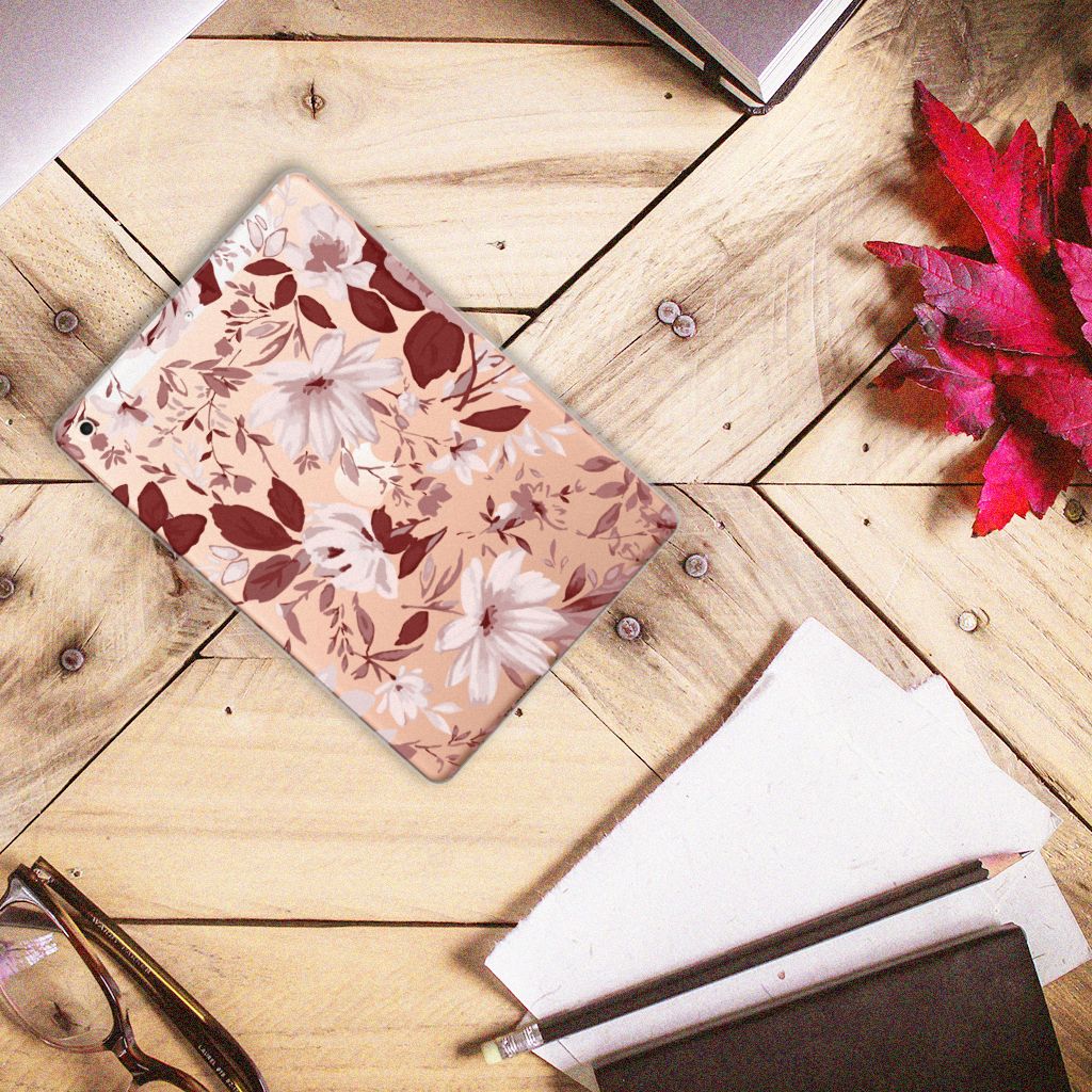 Tablethoes Apple iPad 10.2 | iPad 10.2 (2020) | 10.2 (2021) Watercolor Flowers