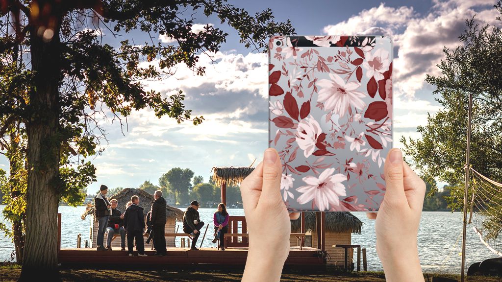 Tablethoes Apple iPad 9.7 2018 | 2017 Watercolor Flowers