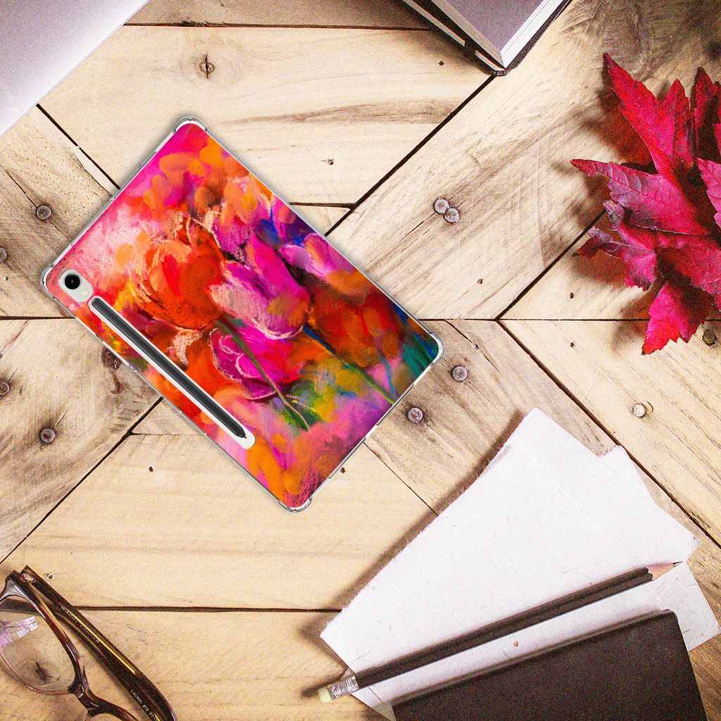 Tablethoes Samsung Galaxy Tab S9 Tulips