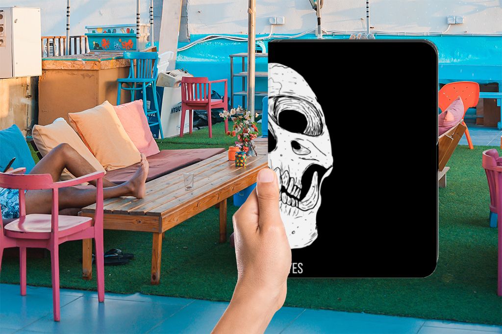 Tablettasje iPad (2022) 10.9 Skull Eyes