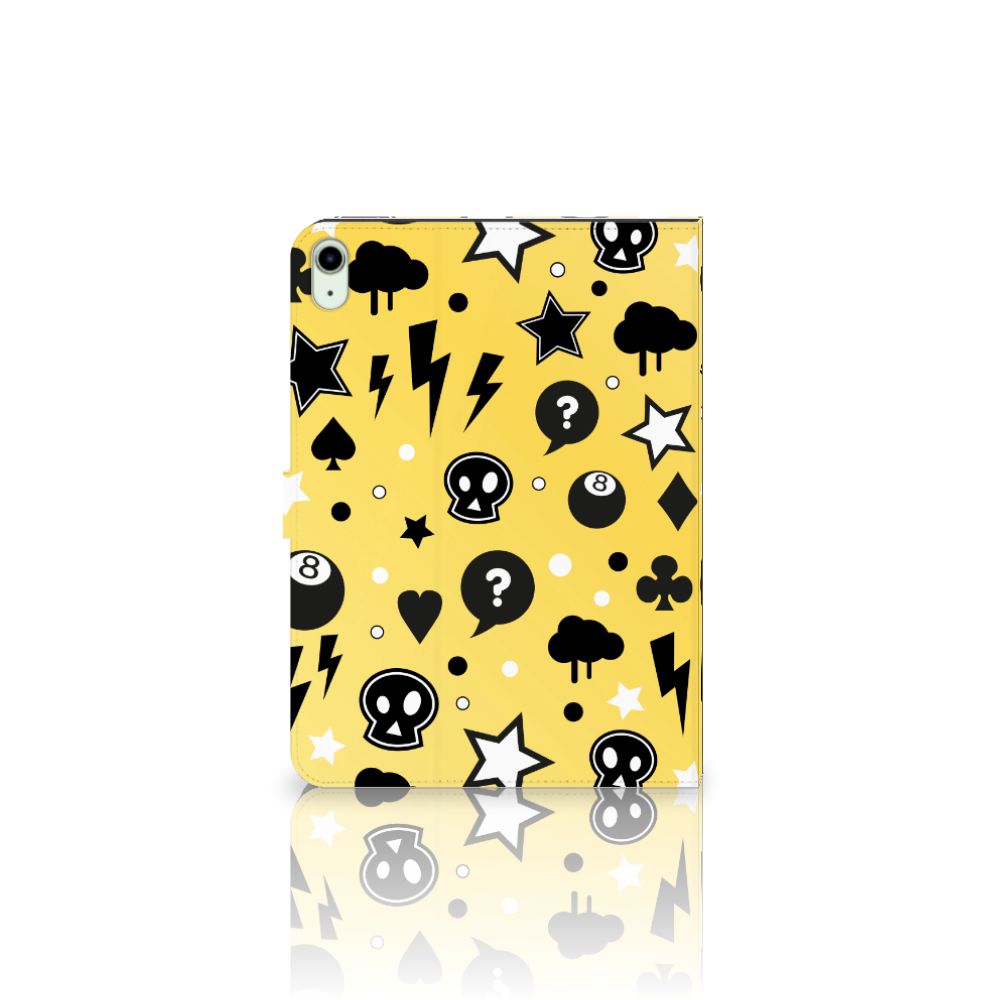 Tablettasje iPad Air (2020/2022) 10.9 inch Punk Geel