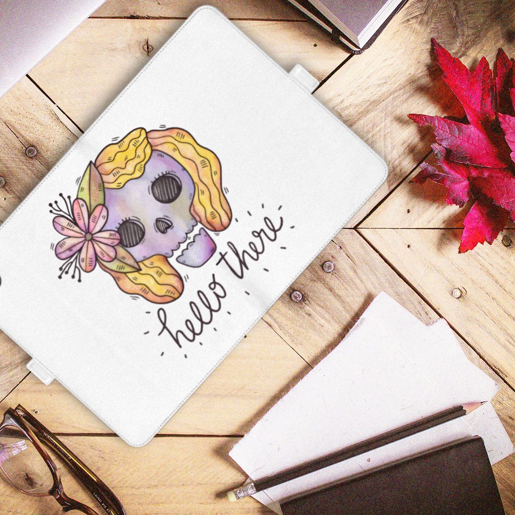 Tablettasje iPad Pro 11 2020/2021/2022 Boho Skull