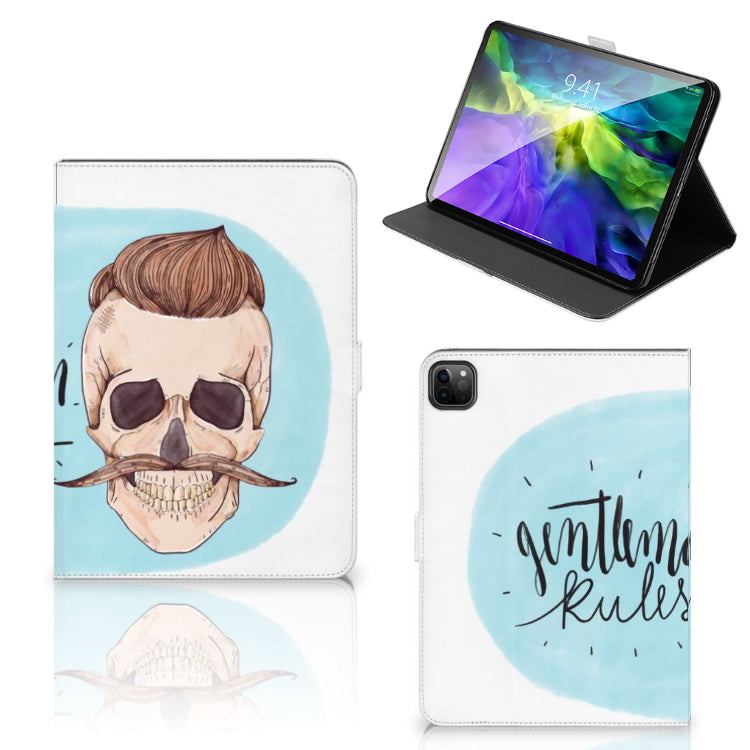 Tablettasje iPad Pro 11 2020/2021/2022 Gentleman Skull