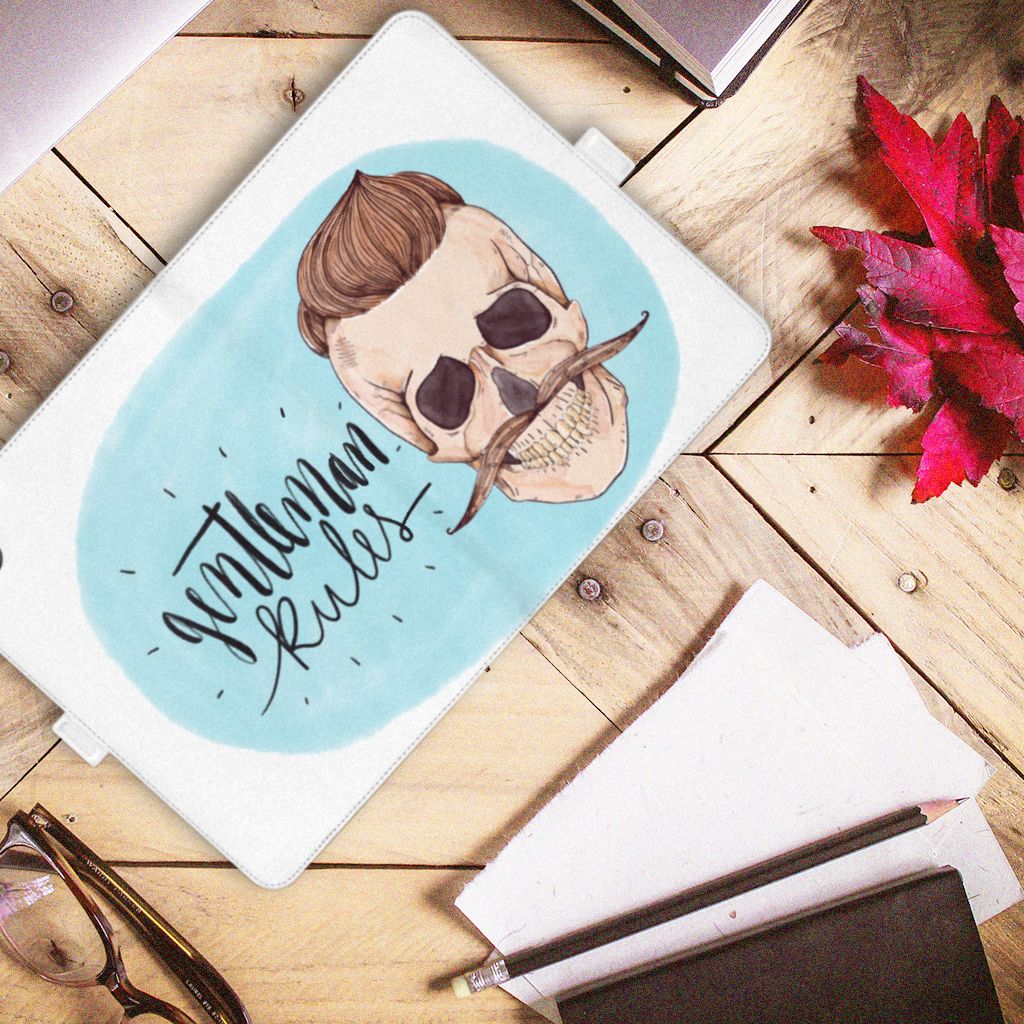 Tablettasje iPad Pro 11 2020/2021/2022 Gentleman Skull