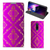 OnePlus 8 Telefoon Hoesje Barok Roze voorkant zijkant stand