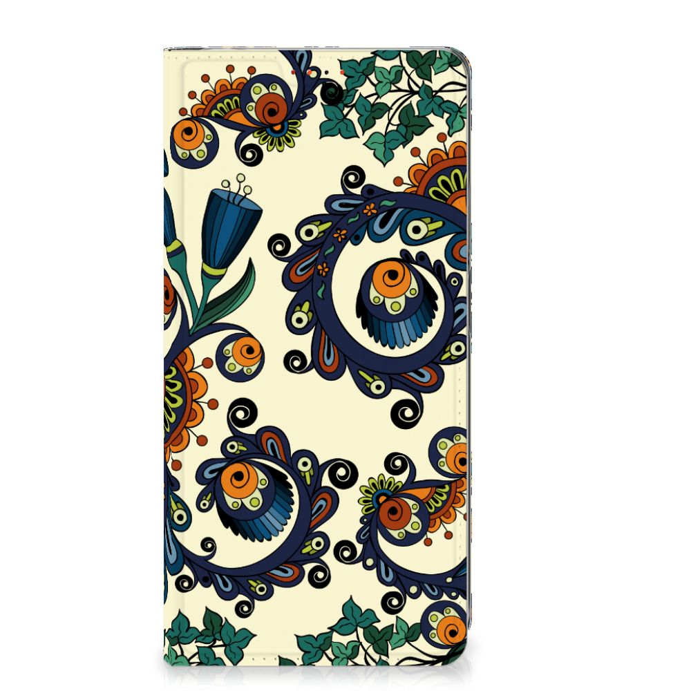 Telefoon Hoesje Xiaomi Redmi Note 12 Pro Plus Barok Flower design Barok Flower voorkant