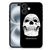 Apple iPhone 16 Plus telefoonhoesje Skull Eyes achterkant zwart wit ontwerp