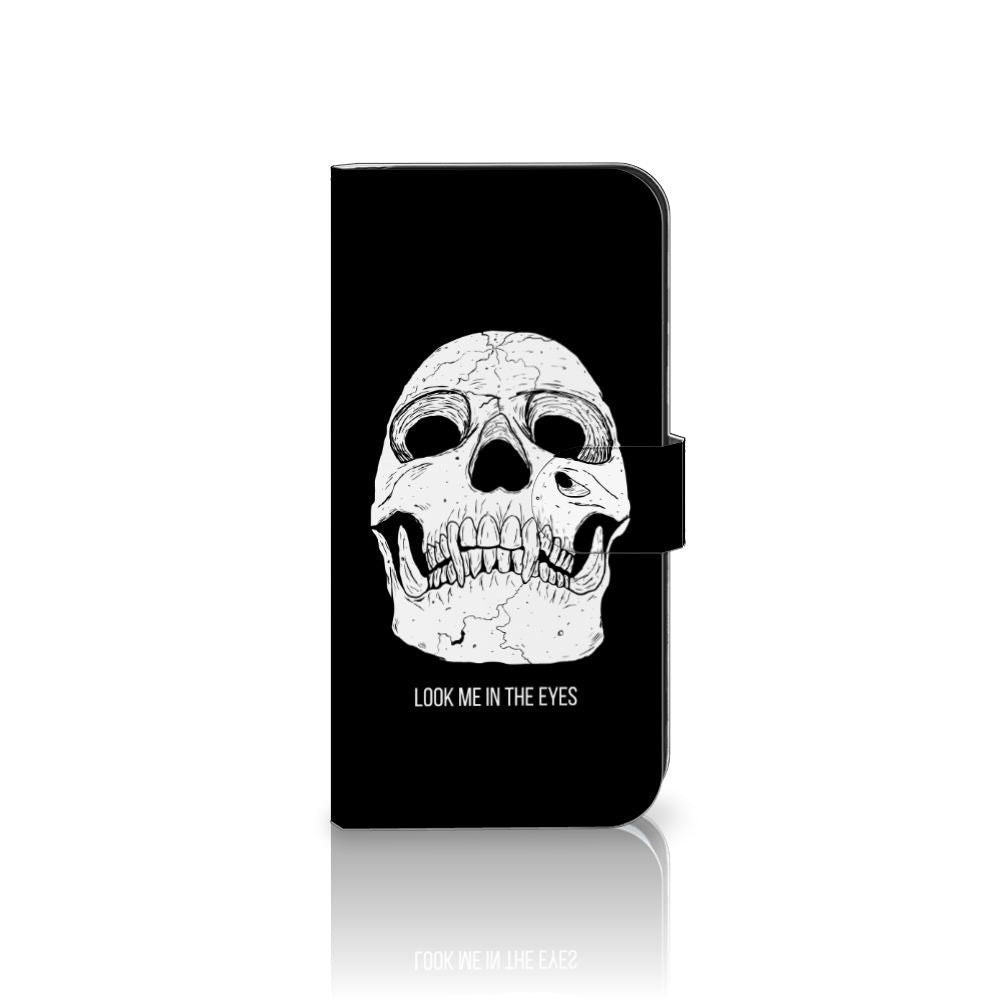 Samsung Galaxy S25 Plus Telefoonhoesje met Naam Skull Eyes voorkant
