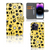Telefoonhoesje met Naam iPhone 15 Pro Max Punk Geel met skull en sterren design â ī¸đ