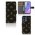 Motorola Edge 40 Telefoonhoesje met Pasjes Leopards aanzicht