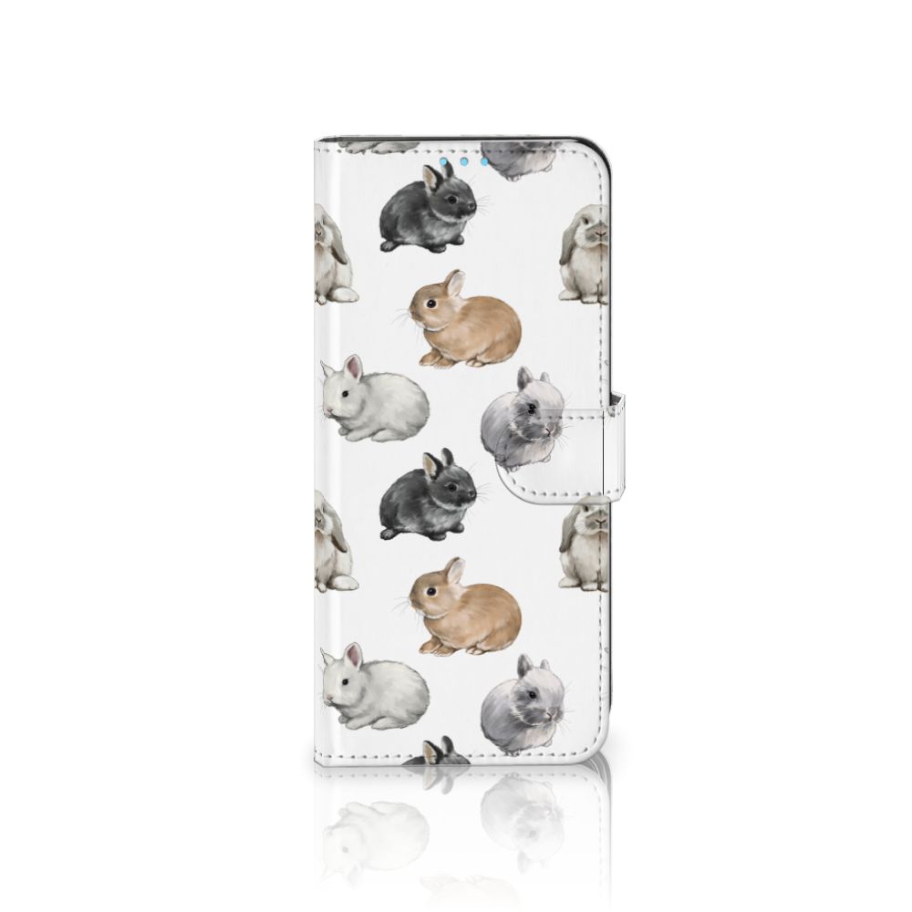 Telefoonhoesje met Pasjes voor OPPO A72 | OPPO A52 Konijntjes