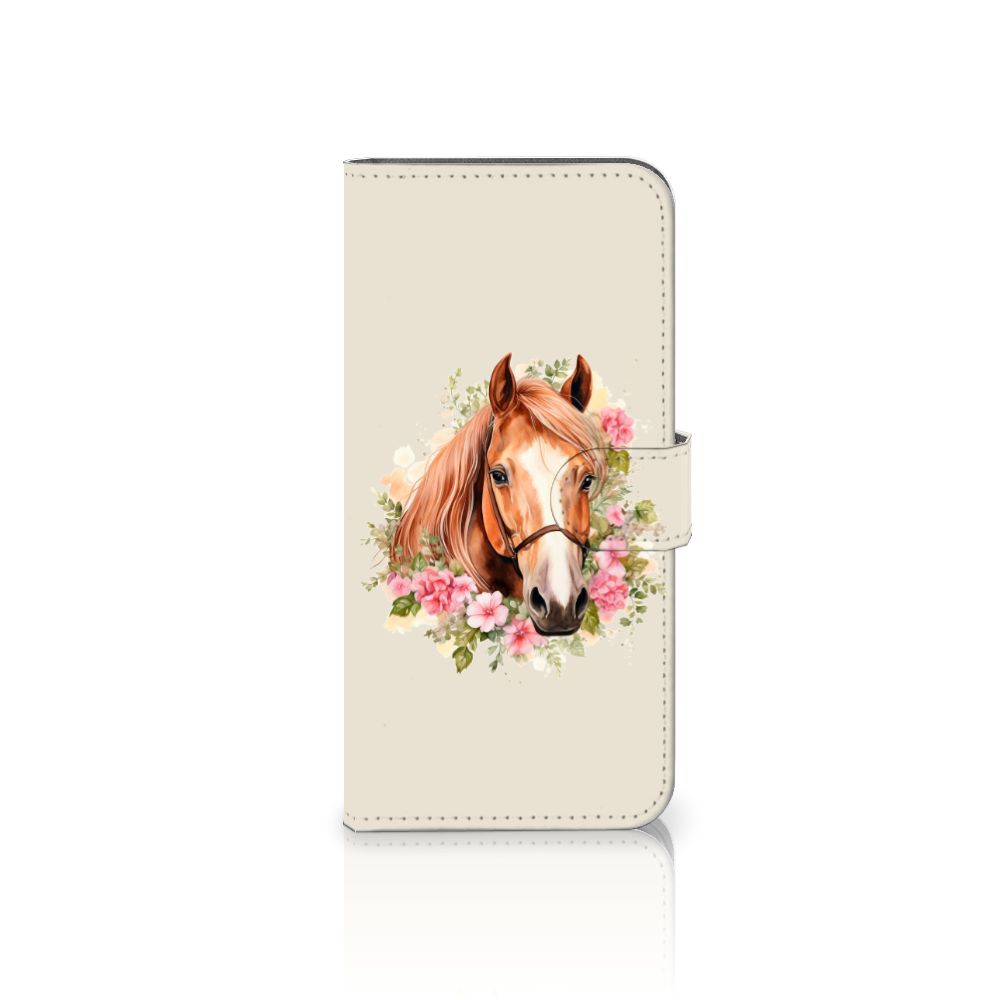Telefoonhoesje met Pasjes voor Samsung Galaxy A24 4G Paard