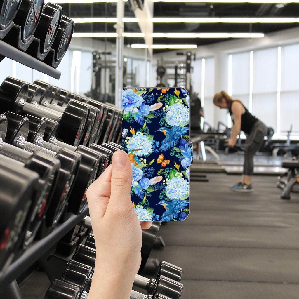 Telefoonhoesje met Pasjes voor Samsung Galaxy A54 5G IJsvogel