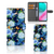 Telefoonhoesje met Pasjes voor Samsung Galaxy M54 IJsvogel met kleurrijk bloemen- en ijsvogelontwerp đŧ