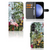 Telefoonhoesje met Pasjes voor Samsung Galaxy S23 FE Jungle met tropisch design en dieren đĻđĻŠ, perfect voor cadeau!