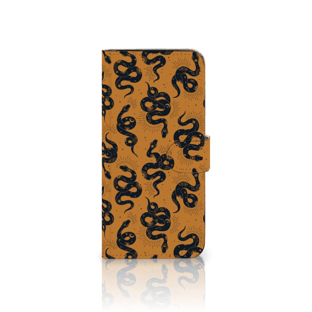 Samsung Galaxy S24 FE Telefoonhoesje met Pasjes Snakes voorkant