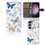 Samsung Galaxy S24 Plus Telefoonhoesje met Pasjes Vlinder design aanzicht