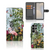 Samsung Galaxy S25 Ultra Telefoonhoesje met Pasjes Jungle dieren print voorkant binnenkant