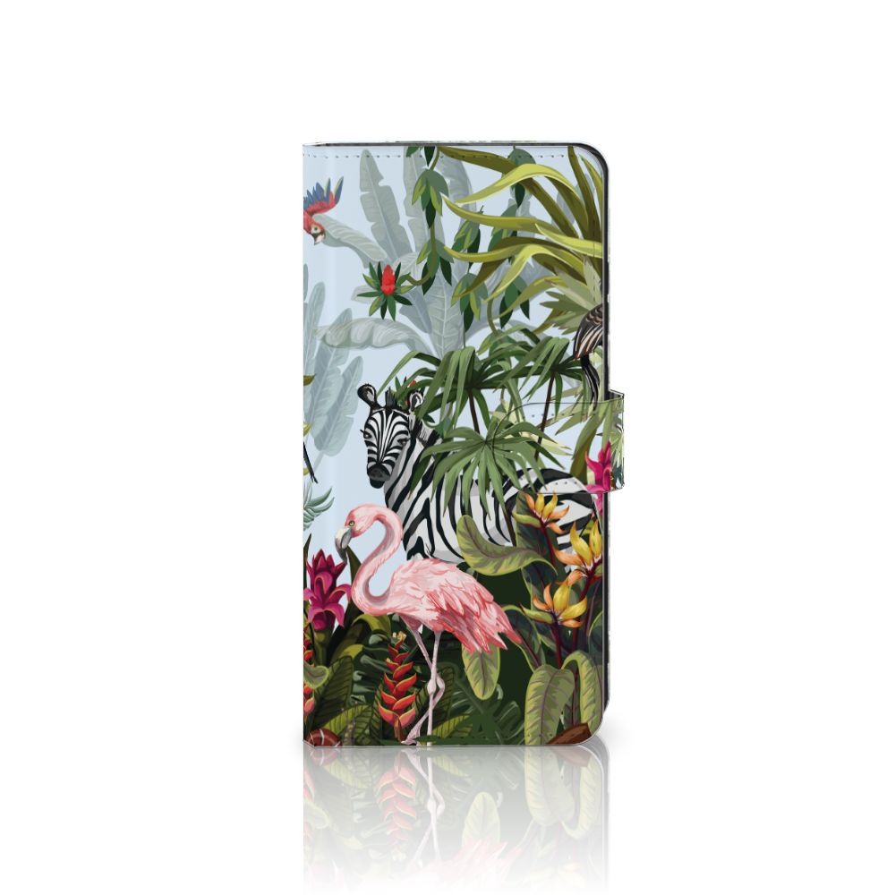 Samsung Galaxy S25 Ultra Telefoonhoesje met Pasjes Jungle design voorkant