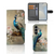 Samsung Galaxy S25 Telefoonhoesje met Pasjes Vintage Pauwen voorkant achterkant binnenkant