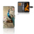 Telefoonhoesje met Pasjes voor Samsung Galaxy Xcover 4 | Xcover 4s Vintage Pauwen
