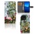 Telefoonhoesje met Pasjes voor Xiaomi 13 Jungle met dieren, stijlvol en praktisch voor cadeau en bescherming đ´