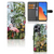 Xiaomi Redmi 12 Telefoonhoesje met Pasjes Jungle design voorkant achterkant