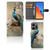 Telefoonhoesje met Pasjes voor Xiaomi Redmi 12 Vintage Pauwen