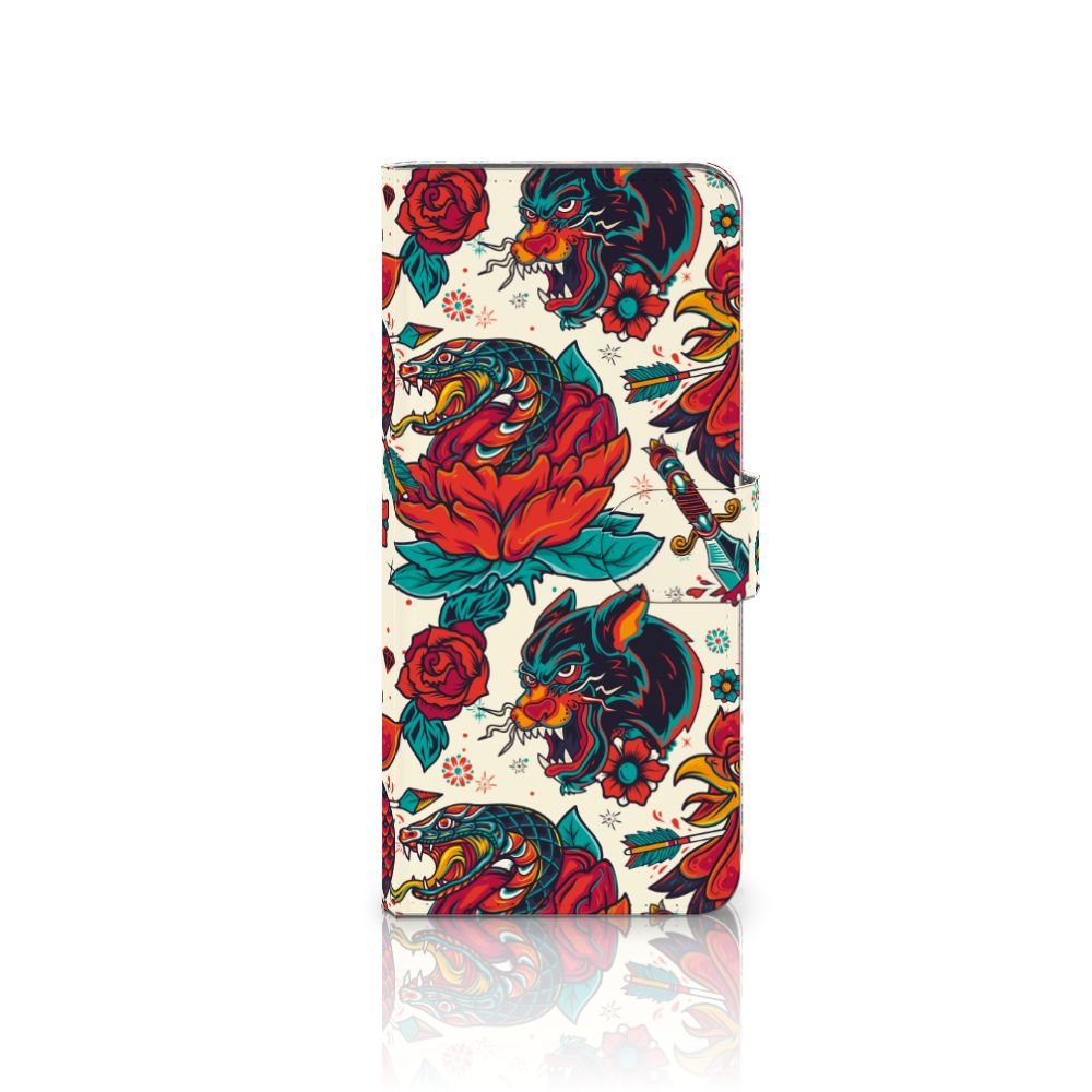 OnePlus 13 Telefoonhoesje met foto Old Skool tatoeage design voorkant