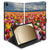 Samsung Galaxy Tab A11 Plus Tulpen Tablet Hoesje met Standaard design bloemen aanzicht