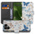 Vlinder Wallet Fairphone 6 Portemonnee Hoesje vlinderdesign voorkant binnen