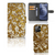 Wallet Case iPhone 12 | 12 Pro (6.1") Barok Goud design barok zij aanzicht