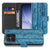 Xiaomi 17 bookcase Wood Blue, voorkant met gesloten klep