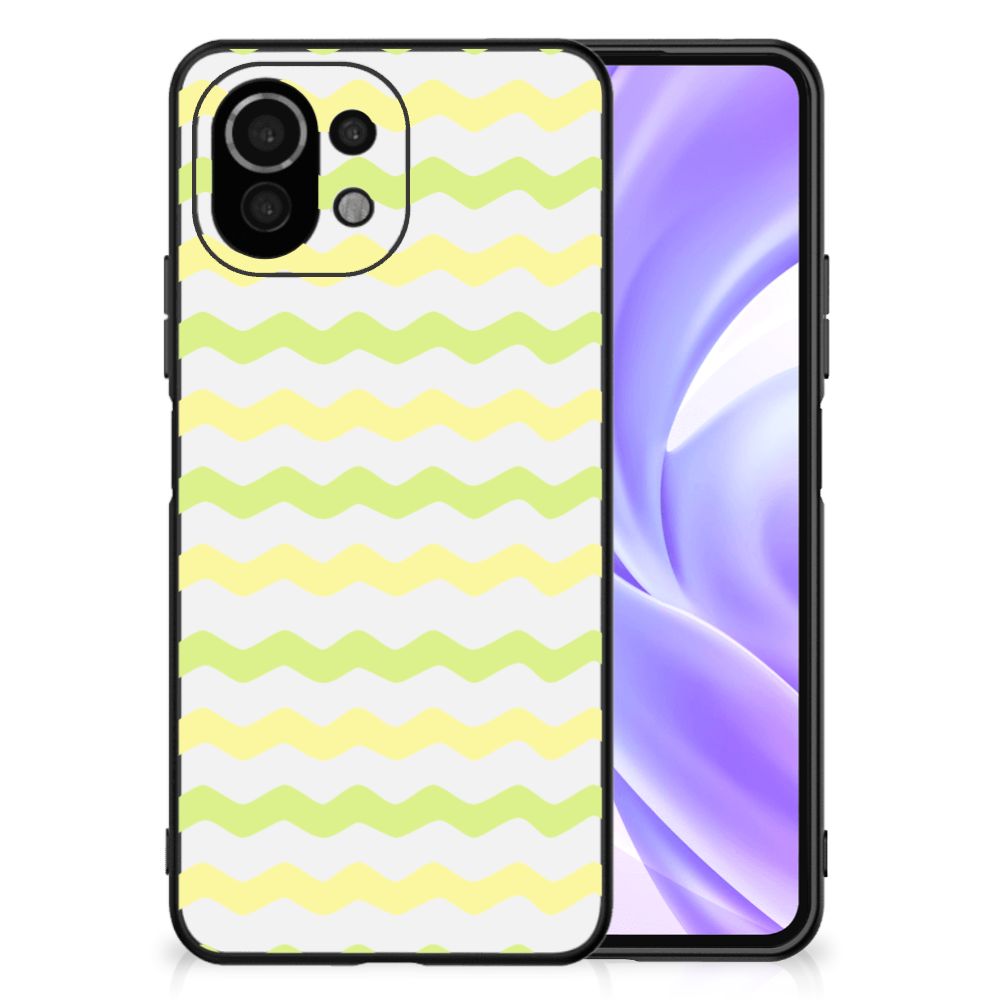 Xiaomi 11 Lite 5G NE | Mi 11 Lite Back Case Waves Yellow B2C Telecom