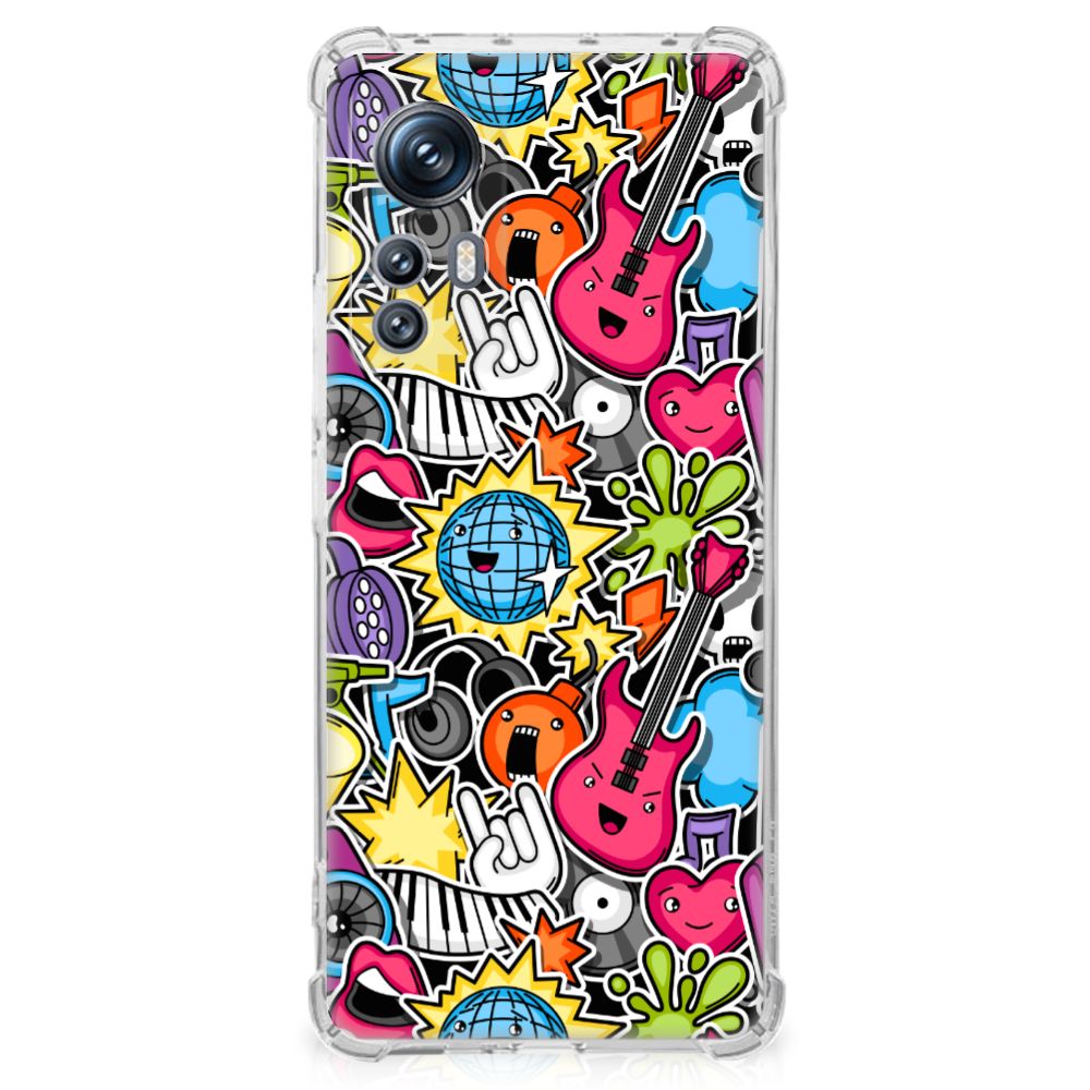 Xiaomi 12 | 12x Anti Shock Bumper Case Punk Rock B2C Telecom